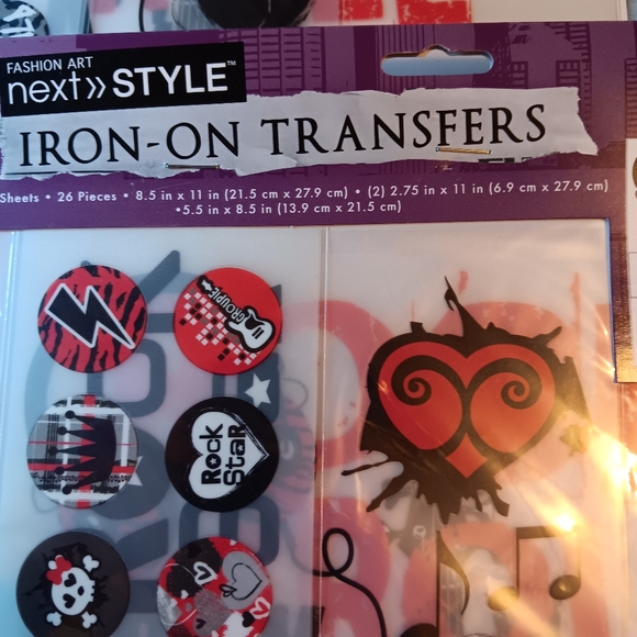 Iron on transfers ( rock star edition) - Picture 6 of 7